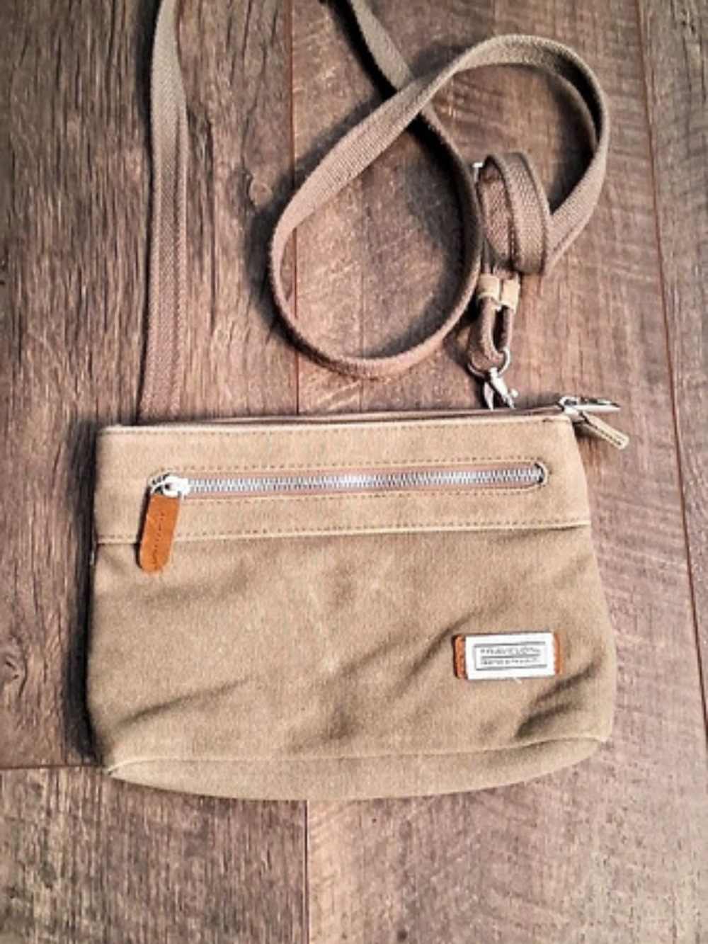 Travelon Anti-Theft Heritage Crossbody Bag Brown